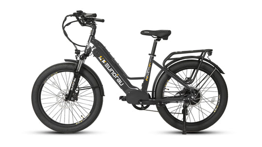 EUNORAU Meta24 1.0 48V 500W Torque Sensor 24" Fat Tire eBike 100mi