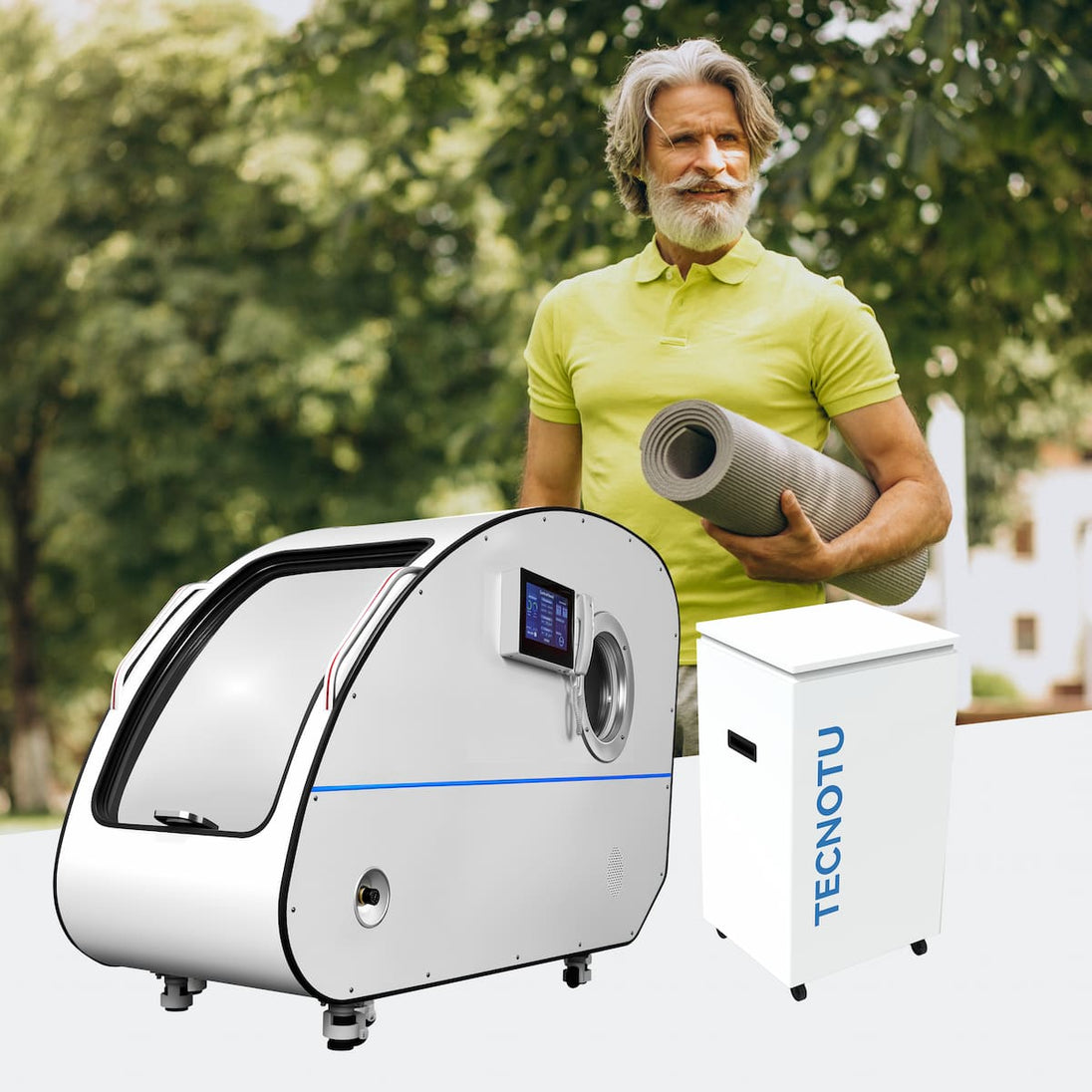 TecnoSit Ultra 2.0 ATA Hard Shell Sitting Hyperbaric Chamber BIBS