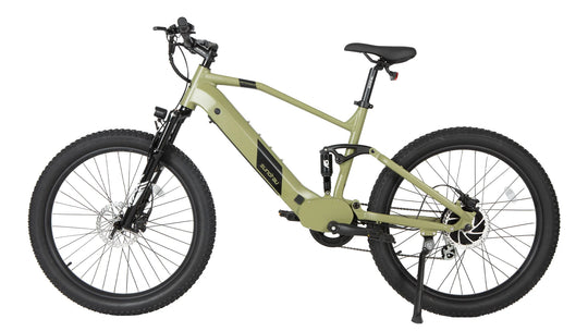 EUNORAU Defender 48V 500W Fat Tire eBike 80mi Dual Battery 27.5"