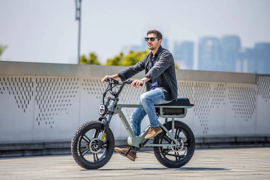 EUNORAU Flash Lite 2.0 52V 750W Rear Drive Triple Battery 220mi
