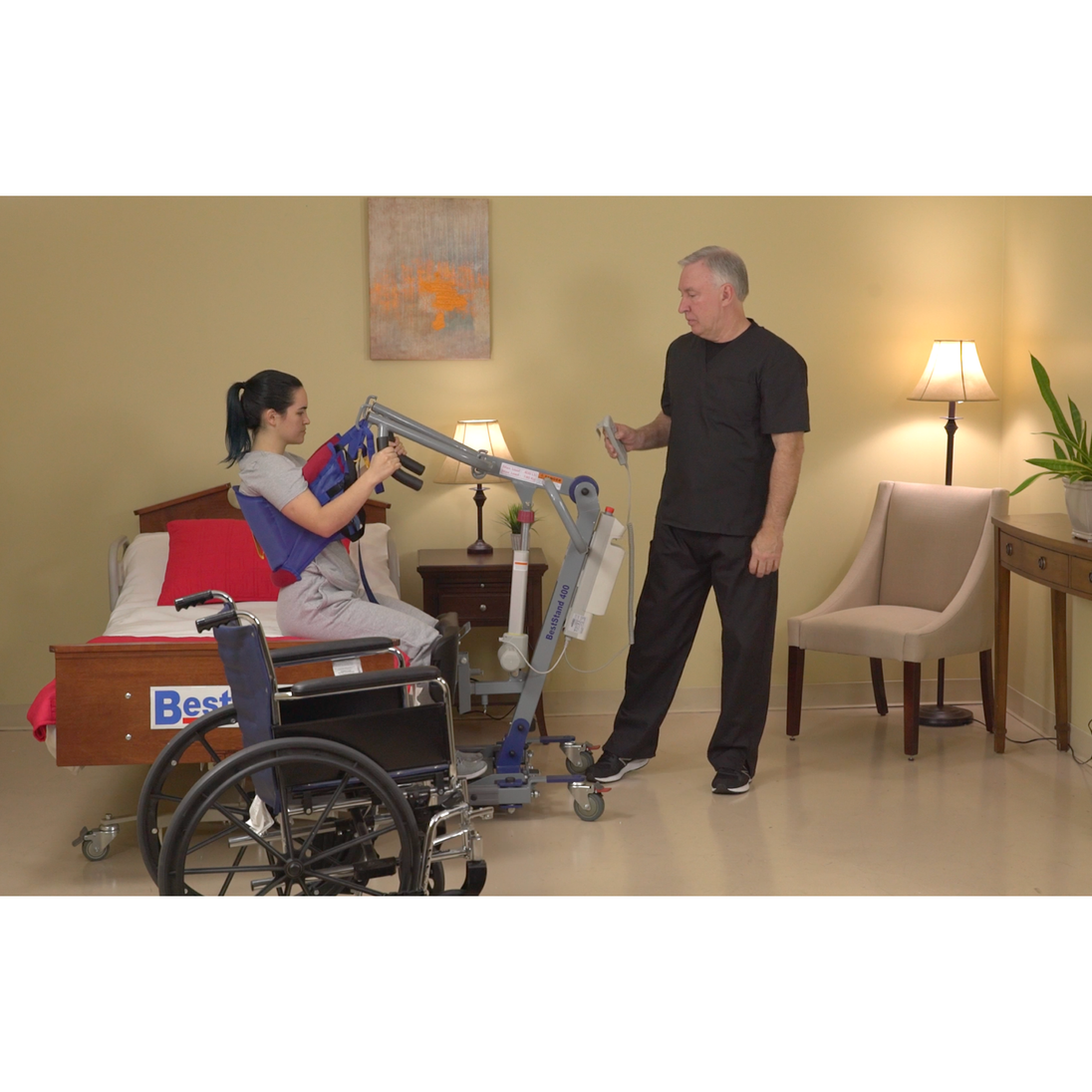 Bestcare SA400 Lift | Sit-to-Stand Transfer Lift | Patient Mobility Lift