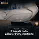 Kahuna SM7300 beige 7D AI SL-Track zero gravity massage chair